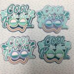 Summer COOL IN THE POOL Die Cuts