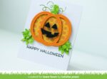 Lawn Fawn Cuts STITCHED PUMPKIN FRAME Custom Craft Dies