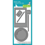 Lawn Cuts MAGIC IRIS CAMERA PULL TAB ADD ON Custom Craft Dies 6pc