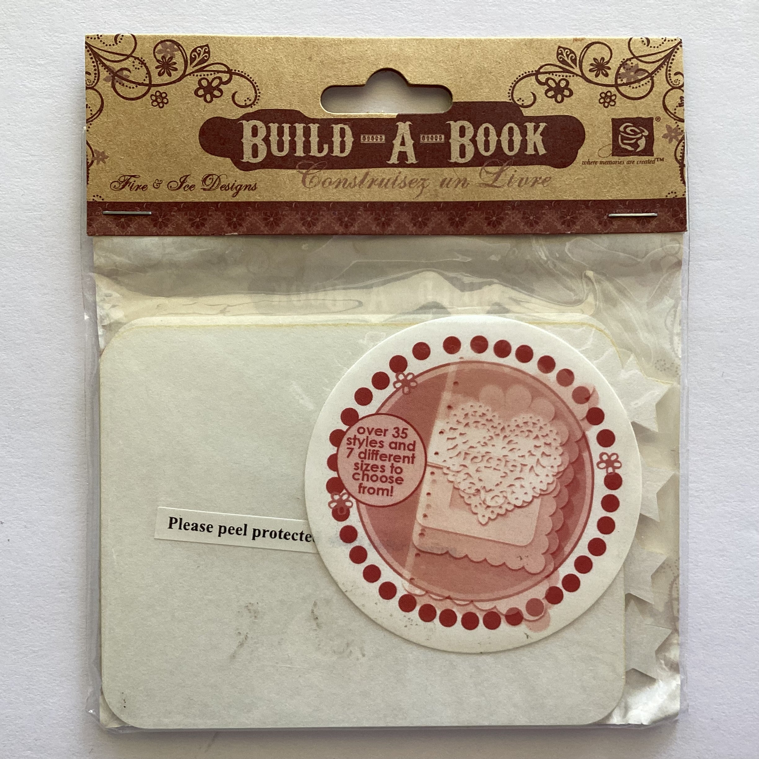 6D126DF5-66BB-4A6A-A7BF-459FC1D5FA5E.jpg Prima Build A Book STAR TABS 4pg Clear Mini - Image 1