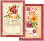 Graphic 45 SEASON TO CELEBRATE Calendar Ephemera Cards - Image 13