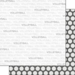 Scrapbook Customs VOLLEYBALL ADDICT KIT 12"X12" Paper 6pc - Image 2