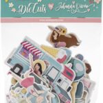 Stamperia AIRES DE LIBERTAD Chipboard Die Cuts 57pc