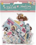 Stamperia AIRES DE LIBERTAD Chipboard Die Cuts 57pc