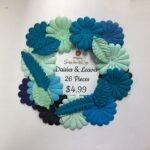 ScrapbooksRus Daisies & Leaves 26pc Flowers - Image 3
