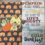 Page Kit (2) 12X12 THANKFUL PUMPKIN Scrapbook @Scrapbooksrus - Image 2