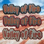 VALLEY OF FIRE Las Vegas Travel Title DieCuts - Image 4