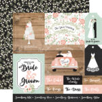 Echo Park  12"x12" OUR WEDDING 13pc COLLECTION KIT - Image 2