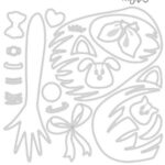 Studio Light Tasha MISSEES COLLECTION Clear Stamp & Die Set by Karin Joan