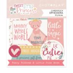 Photoplay SWEET LITTLE PRINCESS Cardstock Ephemera 26pc