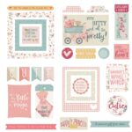 Photoplay SWEET LITTLE PRINCESS Cardstock Ephemera 26pc - Image 2