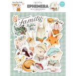 Kawaii Paper Goods My Family Ephemera DieCuts 24pc