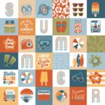 Echo Park SUMMER VIBES 12"X12" DoubleSided Scrapbook Paper - Image 3