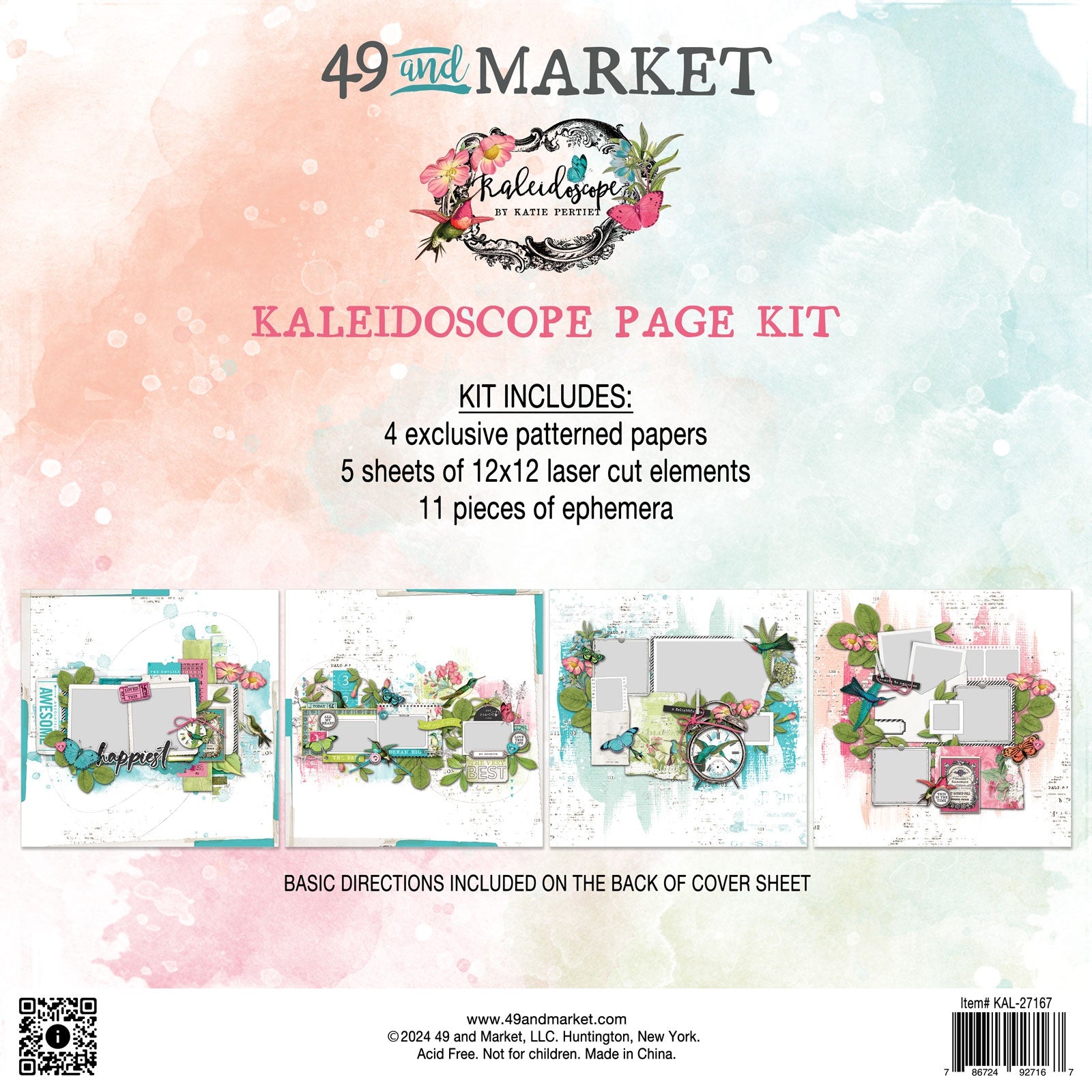 702573PK.jpg 49 and Market KALEIDOSCOPE Page Kit - Image 1