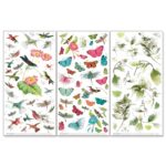 49 and Market KALEIDOSCOPE BOTANICAL Rub-On Transfers - Image 2