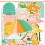 Simple Stories SUMMER SNAPSHOTS Big Bits DieCuts 15pc