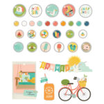 Simple Stories SUMMER SNAPSHOTS Decorative Brads 27pc - Image 2