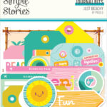 Simple Stories JUST BEACHY Journal Bits 34pc
