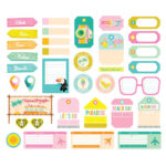 Simple Stories JUST BEACHY Journal Bits 34pc - Image 2