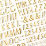 American Crafts Thickers A PERFECT MATCH Foam And Cardstock Letter Stickers - Image 3
