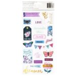 Thickers AC DREAMER Foam Phrase Stickers - Image 2