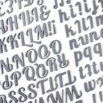 Thickers CEDAR HOUSE Foam Letter Stickers - Image 3