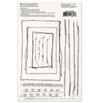 49 and Market Vintage Bits STITCHING ESSENTIALS 02 Rub-On Transfers - Image 2