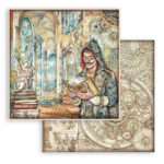 Stamperia SIR VAGABOND IN FANTASY WORLD KIT SBBL148 12"X12" Scrapbook Paper - Image 6