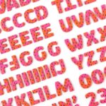 Thickers Pebbles FUN IN THE SUN Foam Letter Stickers 137pc - Image 3