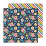 Pink Paislee JOYFUL NOTES 12"X12" Scrapbook Paper - Image 2