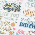 Thickers Pink Paislee JOYFUL NOTES Foam Phrase - Image 3
