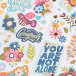 Pink Paislee JOYFUL NOTES Stickers 80pc - Image 3