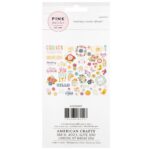 Pink Paislee JOYFUL NOTES Ephemera 61pc - Image 2