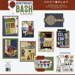 PhotoPlay BIRTHDAY BASH 8pc CARD KIT