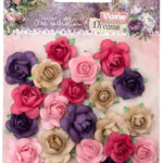 Studio Light Jeanine’s Mindful VICTORIAN DREAMS PAPER FLOWERS