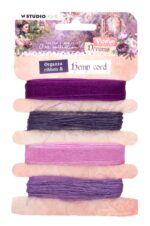 Studio Light Jeanine’s Mindful VICTORIAN DREAMS ORGANZA RIBBON & Hemp Cord - Image 2