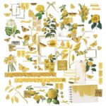 49 and Market Color Swatch OCHRE LASER CUT ELEMENTS 99pc - Image 2