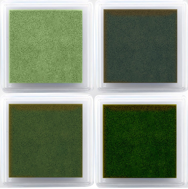 704558PR.jpg Violet Studios TONAL GARDEN GREENS INK PADS Mini 4pc - Image 1