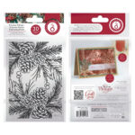 Tonic Studios Timeless Tidings PINECONE PARADE 3D Embossing Folder - Image 2