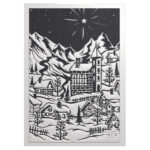 Tonic Studios A Very Festive Fayre WINTER VILLAGE 3D Embossing Folder - Image 3