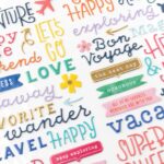 Thickers Paige Evans ADVENTUROUS PUFFY PHRASE STICKERS - Image 3