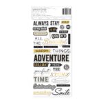 Thickers BoBunny CHARMED CHRONICLES Foam Phrase Stickers - Image 2
