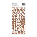 Thickers Jen Hadfield GROOVY DARLIN Glitter Foam Letter Stickers - Image 2