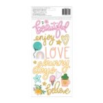 Thickers Shimelle REASONS TO SMILE Foam Phrase Stickers - Image 2