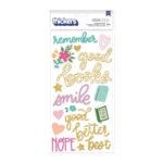Thickers Shimelle REASONS TO SMILE Foam Phrase Stickers