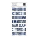 American Crafts Shimelle Thickers REASONS TO SMILE Foam Letter Stickers - Image 2