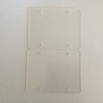 Clear Acrylic HANGING SIGN Accordion Panels 5”X4” - Image 2