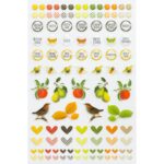 49 and Market VINTAGE ORCHARD Wishing Bubbles & Baubles 107pc - Image 2