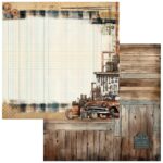 49 and Market RUST AND REVS 12"X12" Scrapbook Paper - Image 8