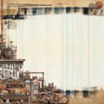 49 and Market RUST AND REVS 12"X12" Scrapbook Paper - Image 6